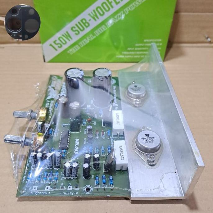promo kit power amplifier subwoofer 150 Watt .