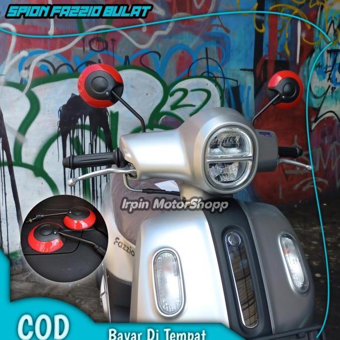 DY13 >> Spion Yamaha Fazzio Bulat Spion bulat fazzio model classic vespa