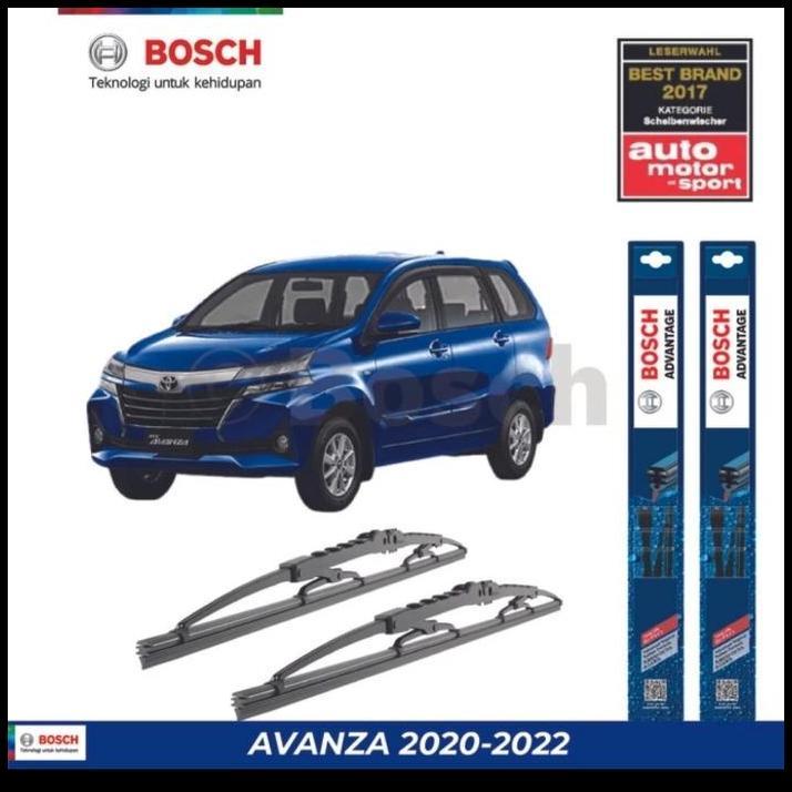 BEST DEAL SEPASANG WIPER AVANZA VELOZ 2020-2021 ADVANTAGE ORIGINAL BOSCH