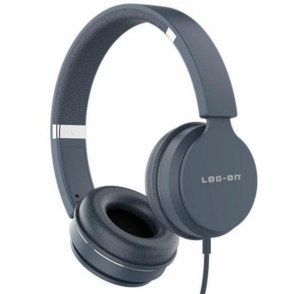 promo Headset LOG-ON LO-HP5 Headphone Kabel LOG-ON HearOn5 LOG-ON