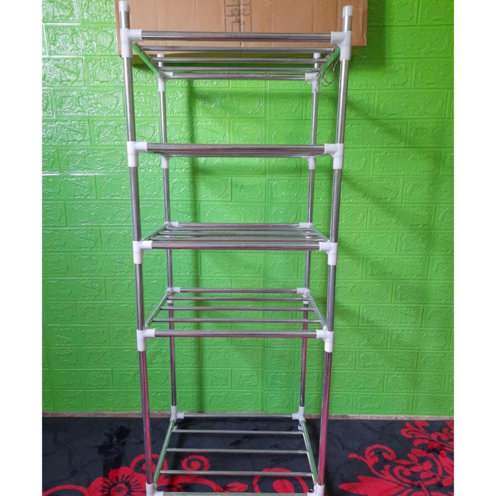 Murah Rak Dapur /Rak Susun/Rak Dapur Tempat Penyimpanan Wajan Panci