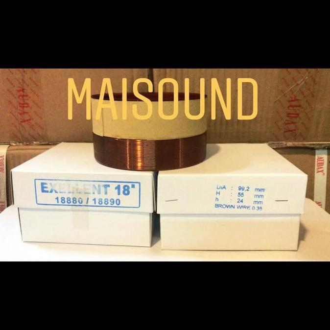 promo SPUL SPEAKER EXELLENT 18 Inch spool 18880 / 18890