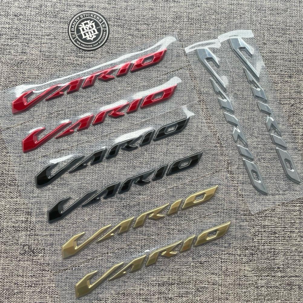 Emblem Vario 125 150 New Old Original Set Kanan Kiri