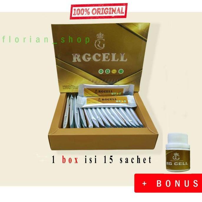 Fit- Suplemen Peptide Rg Cell Original 100% + Bonus Rg Cell Kapsul