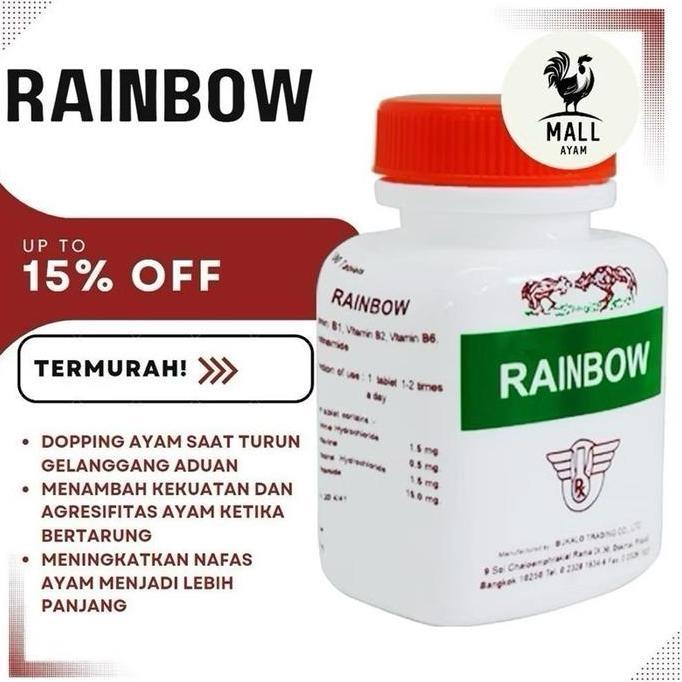 RAINBOW AYAM penambah stamina dan vitamin ayam