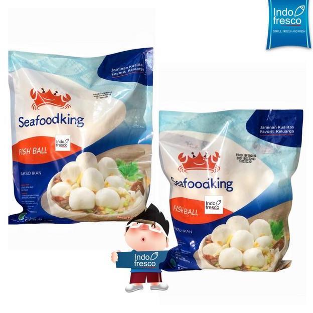 Bigwood- Seafood King Bakso Ikan- Fish Ball 500 G