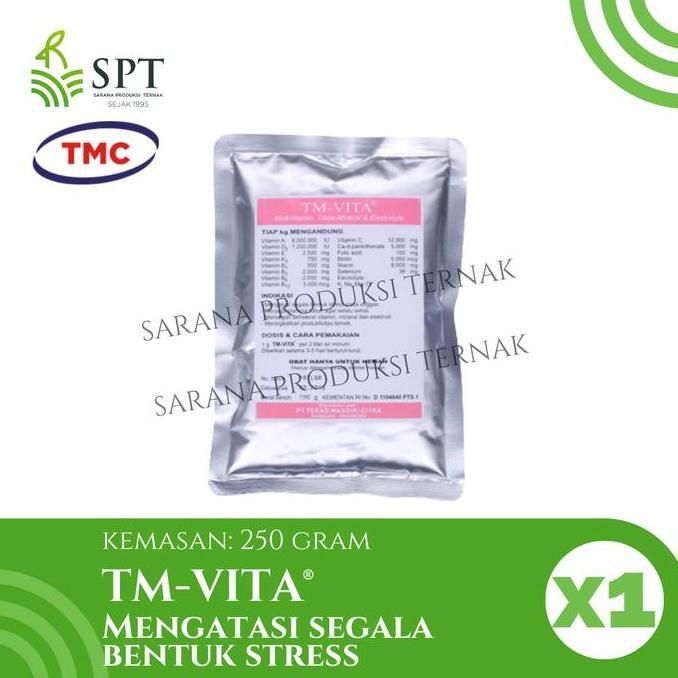 TM VITA 250 GRAM OBAT AYAM MENGATASI STRESS VITAMIN SUPLEMEN