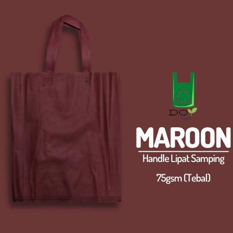 Gaslangsung- Tas Spunbond Polos Besar 38X45 | Goodie Bag Lebaran | Custom