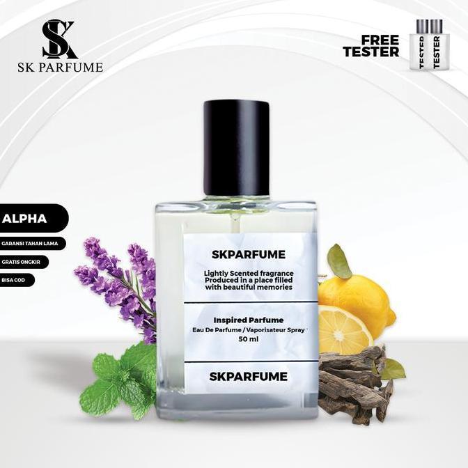 Powerfull- [Sk Parfume] Alpha - Parfum Aroma Mewah Dan Kalem Lama By Sk Parfume