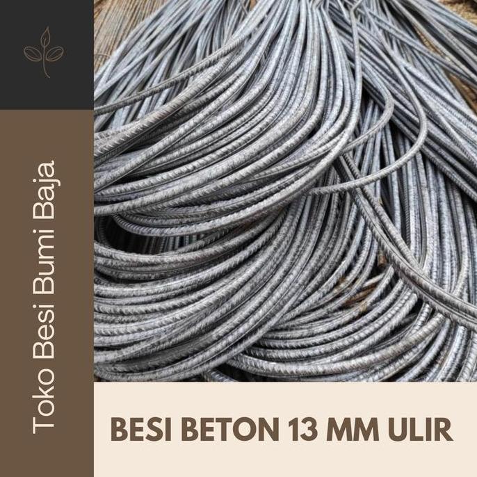 Homemid- Besi Beton 13 Mm Ulir / Besi Beton Ukuran 13 Mm Ulir