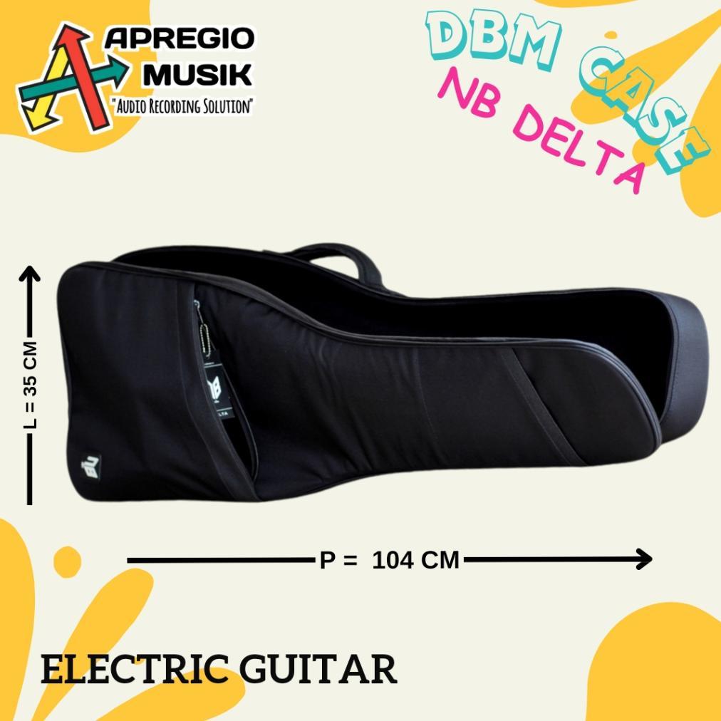 DBM Case NB Delta Softcase Gigbag Electric Tas gitar Elektrik Original