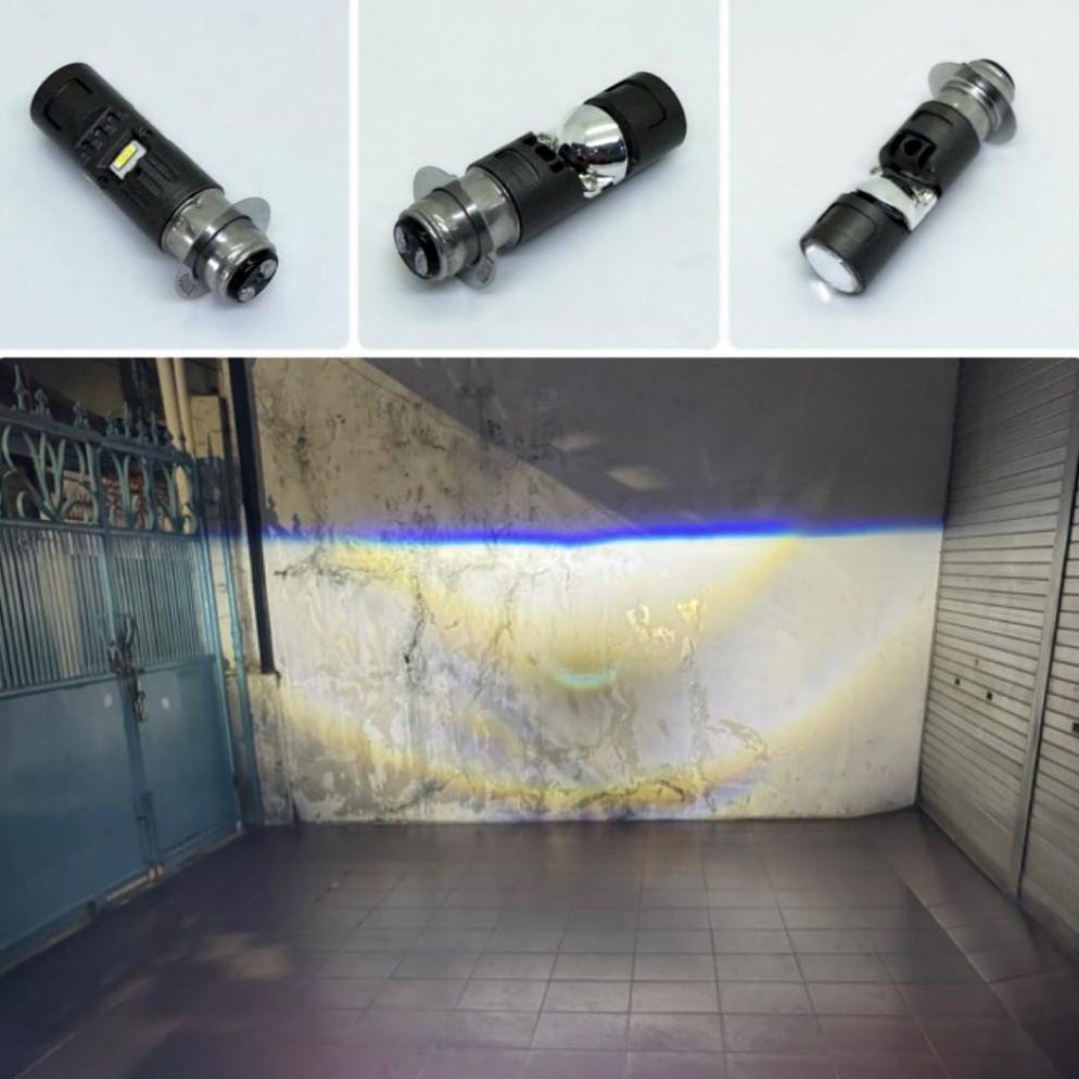 Lampu LED H6 Cahaya Biled Cut Off AC DC Motor Bebek Matic