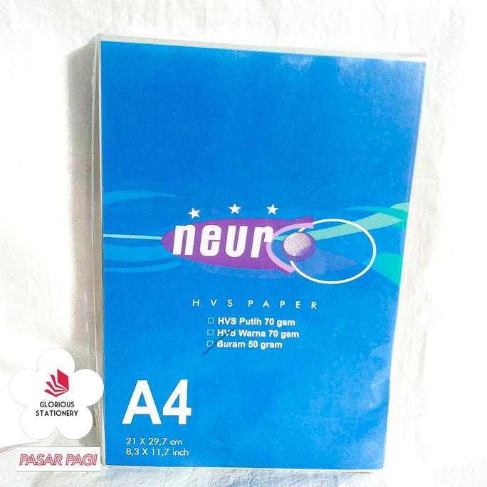 Lansungkirim- Kertas Buram A4 - Neuro