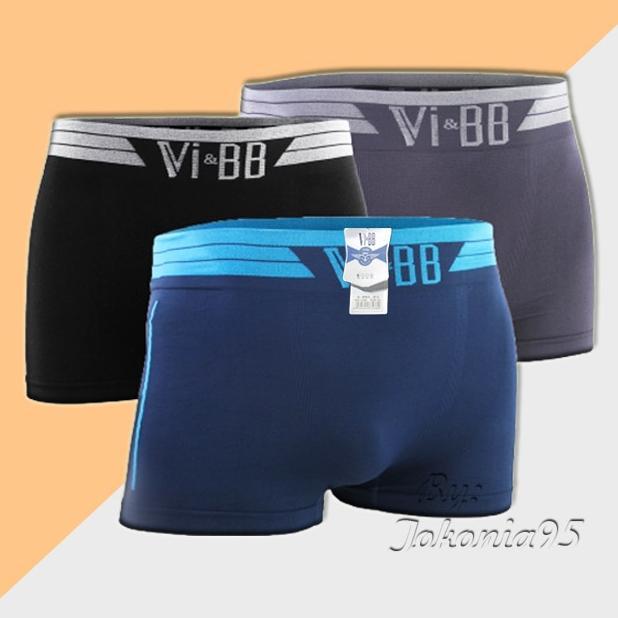 Promo Boxer Pria VI-BB Premium - Celana Dalam Pendek Pria Boxer ViBB