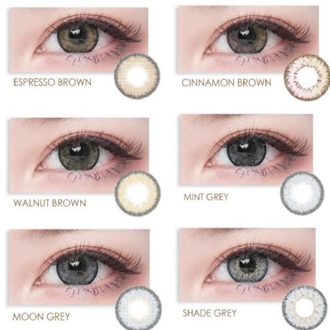 Eyasped- Softlens Minus Omega I See You 14.5Mm (Shade Grey) + Tempat Soflen