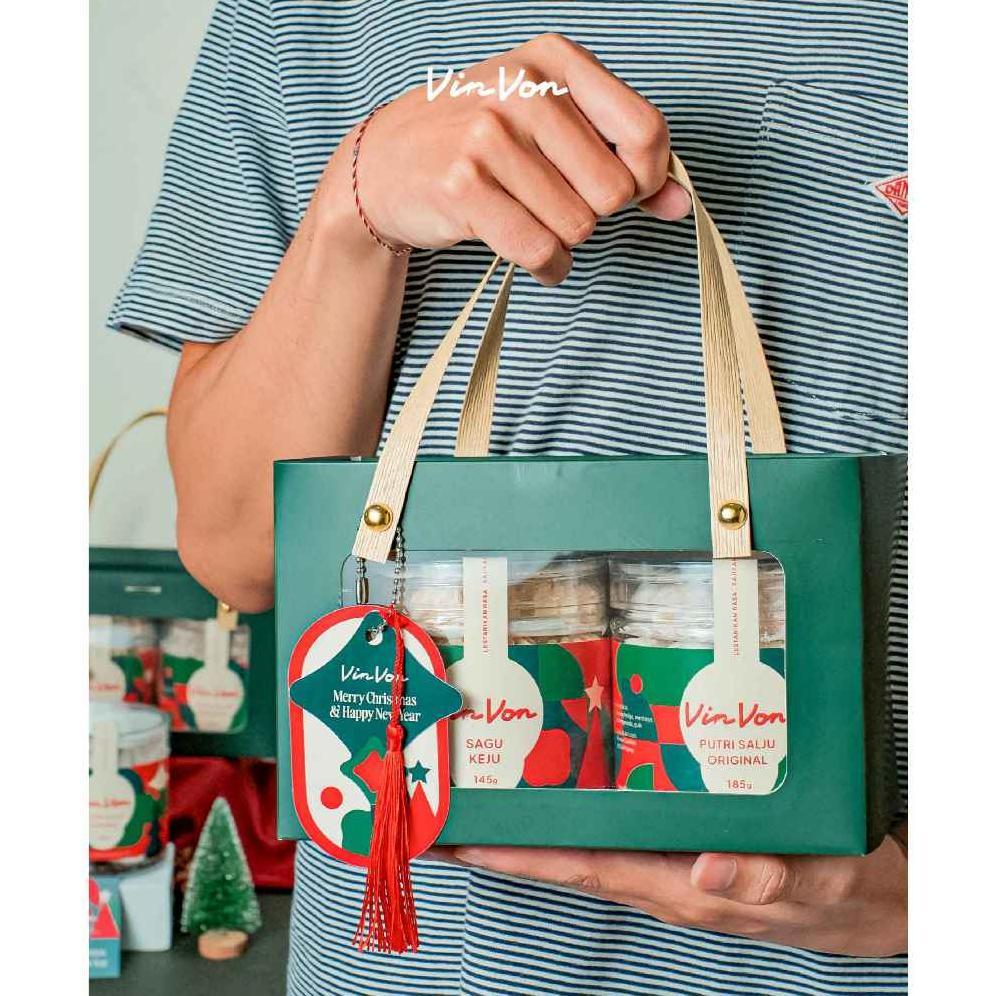 Big Promo Vinvon - Hampers Sagu Series | Gift Box | Kado | Hadiah | Souvenir |  Hampers Kue Kering |