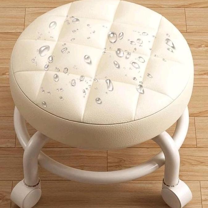 MB - Kursi roda santai bulat mini / bangku sofa busa kecil serbaguna