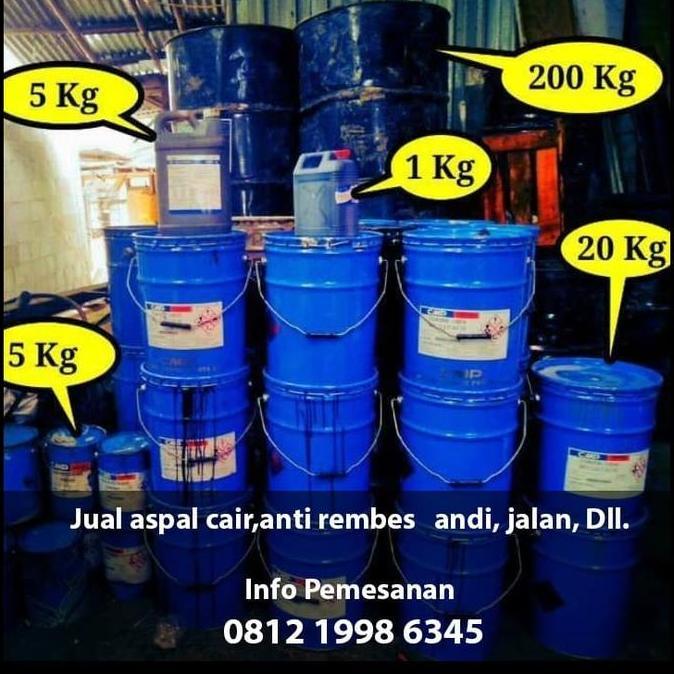 Lancarjaya- Aspal Cair Anti Bocor 20 Kg