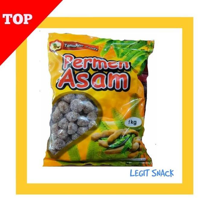 PERMEN ASAM JAWA ASEM BULAT 1 KG