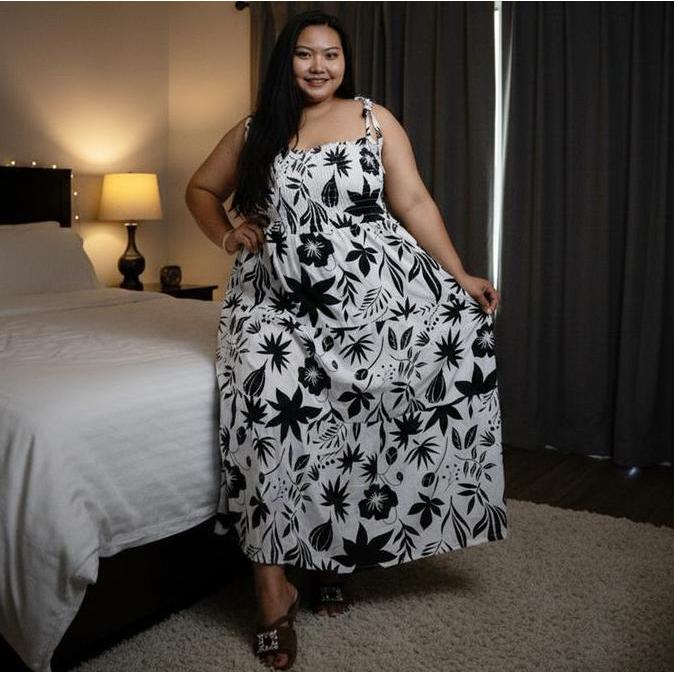 Daster kemben canda wanita jumbo motif dress Rayon Variasi