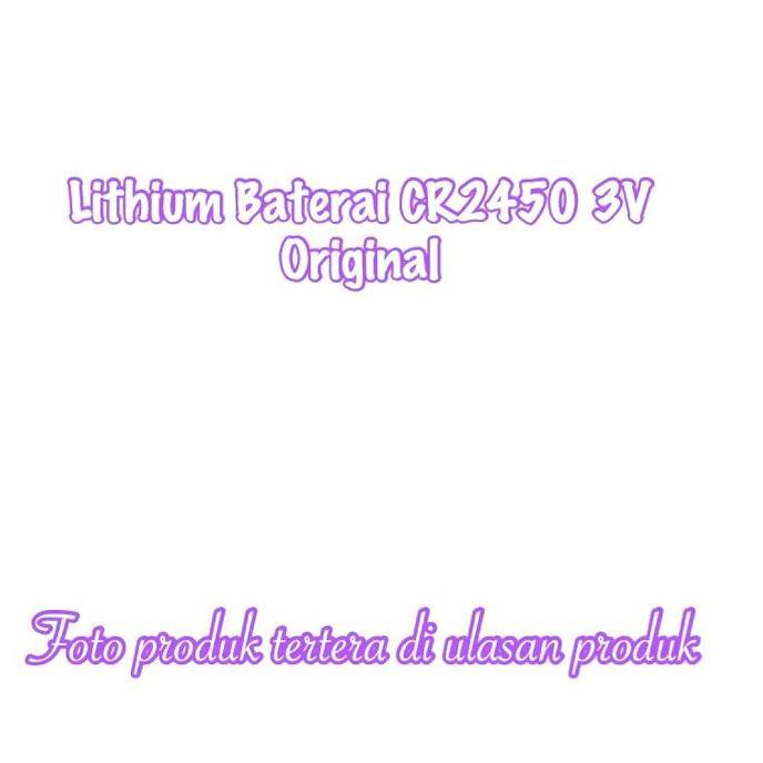 Lansungkirim- Baterai Lithium Cr2450 3V Original Lithium Cr 2450 3V Lithium Cr2450
