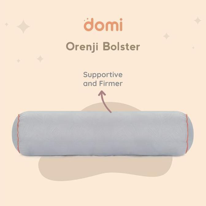 Sleepall- Bundling Domi Bantal Orenji + Domi Guling Orenji