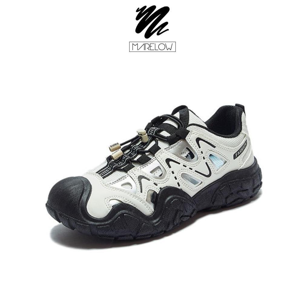 FAVORIT [Marelow x Ilyasbachtiar] Marelow Camel - Sepatu Sneakers Hiking Sport Korean Style Wanita O