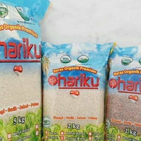 Beras putih organik premium 5kg