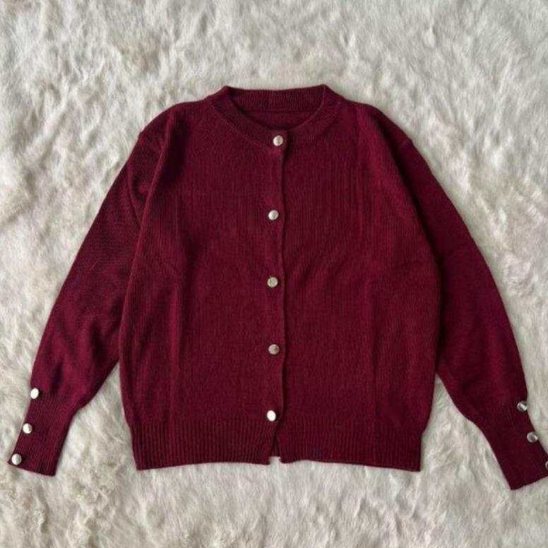 terbaru indira cardigan rajut atasan wanita