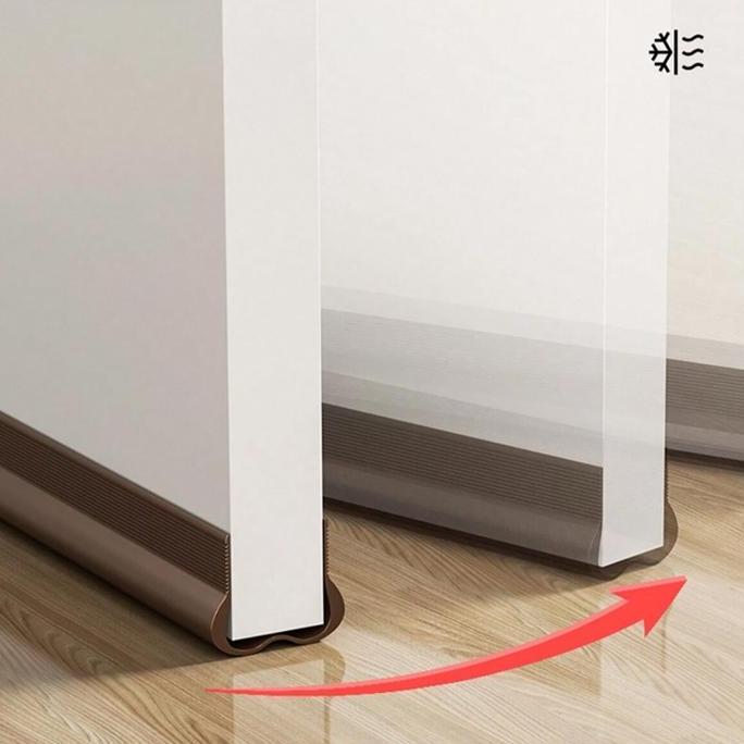Lansungkirim- Penutup Celah Bawah Pintu Rumah Lis List Karet Tutup Lubang Penghalang Debu Serangga K