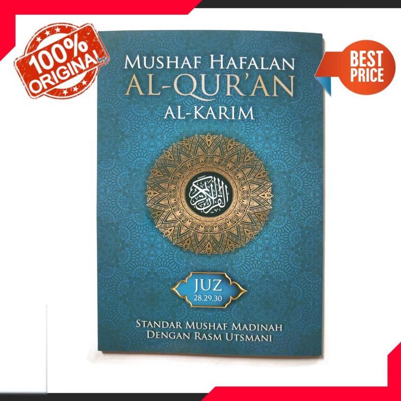 ORIGINAL MUSHAF UTSMANI AL QURAN HAFALAN JUZ 28-30 ATTUQA AL QURAN UTSMANI