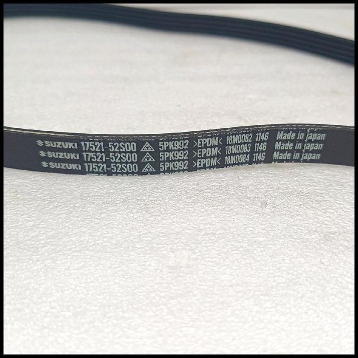 DISKON FAN BELT VAN BELT VBELT SUZUKI NEW CARRY TAYO 2019 FANBELT 5PK 992 5PK992 17521-52S00 