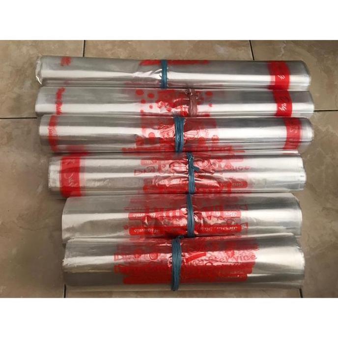 Willgo- Plastik Sablon/Printing Laundry Berat 1Kg Warna Merah Dan Biru