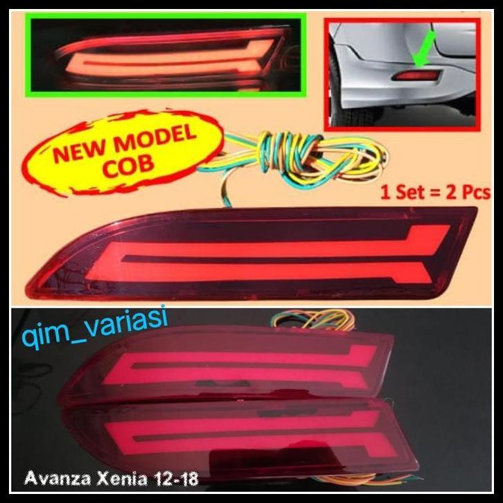 TERMURAH LAMPU LED BUMPER AVANZA XENIA 2012 2013 2014 2015 2016 2017 2018 