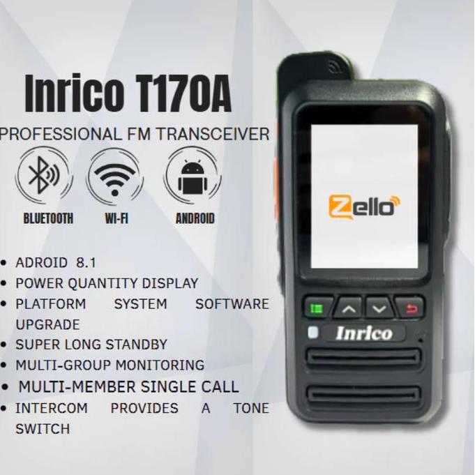 Terlaris Inrico T170A Walkie Talkie Poc Zello Android