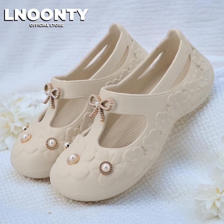 DISKON LNOONTY SANDAL WANITA GAYA KOREA MARY JANE