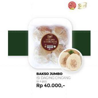 BAKSO JUMBO DAGING CINCANG ISI 4