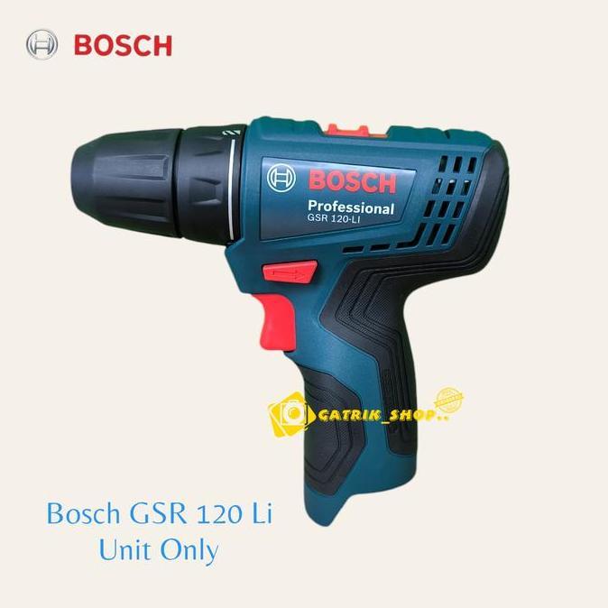 Bor Bosch GSR 120 Li Bor baterai Bosch 12V drill driver GSR120 (Unit)