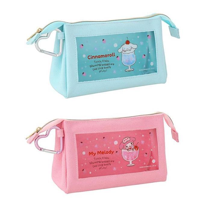 TERBARU - M-Plan Cubix Pencil Case Sanrio Carabiner Kotak Pensil Limited Edition