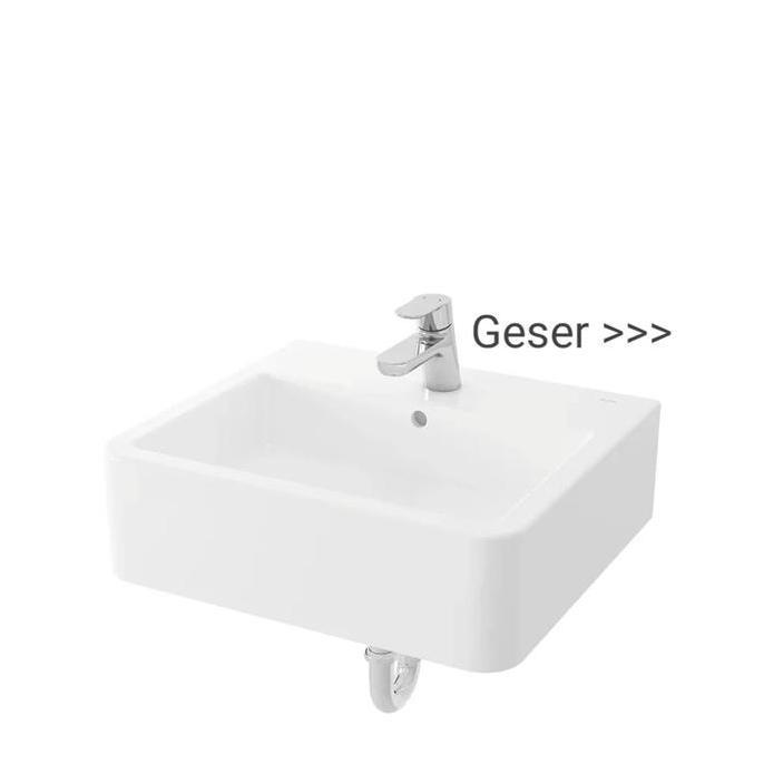 Wastafel Toto LW 644 CJ / LW644CJ (Body Only) Model Gantung / Tembok