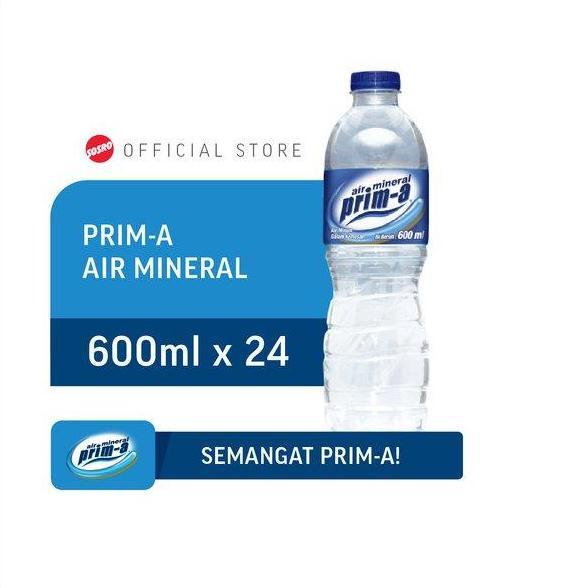 PRIMA air mineral 600ml 1 dus isi 24