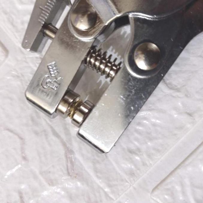 Tang press ring mata itik / eyelet d5 mm hand press