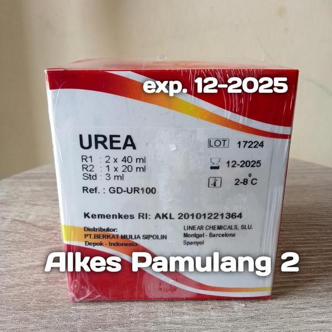 reagen urea glory 2x50ml - Ureum - BUN