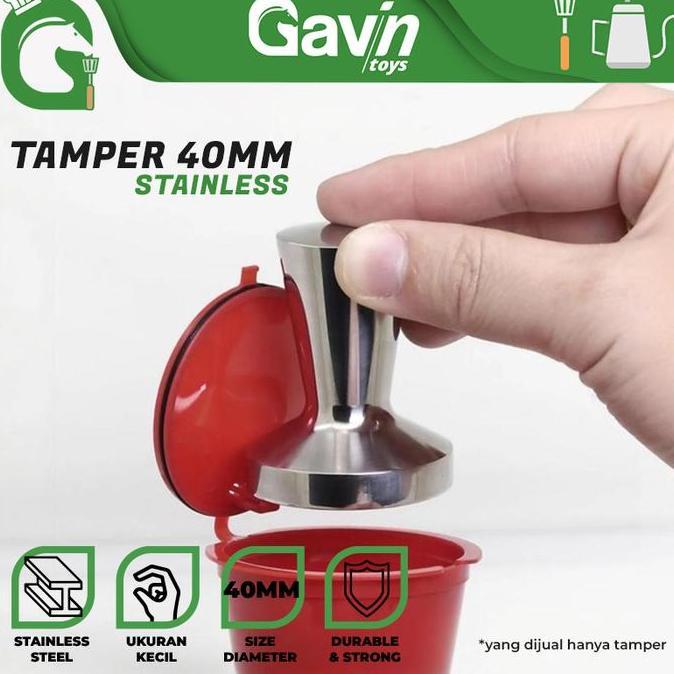 Tamper Kopi Dolce Gusto Capsule Tamper Kopi Kapsul Flair Tamper 38 mm
