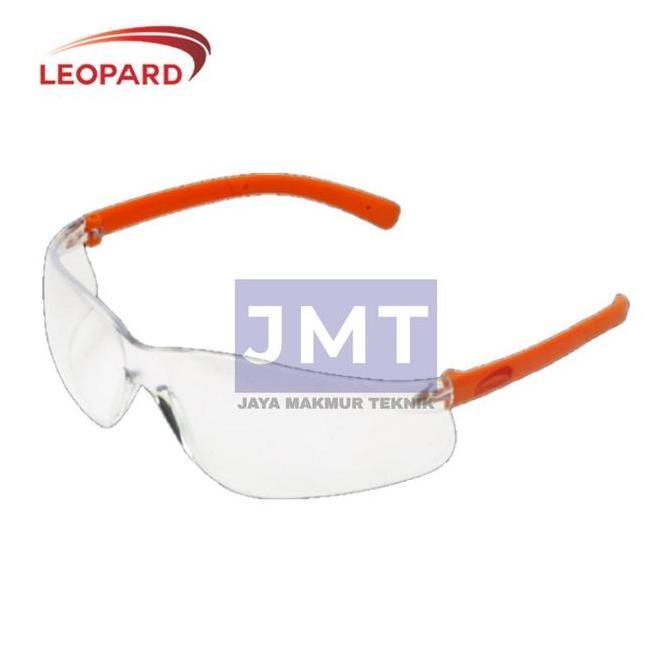 Kacamata Safety Fashion Clear Leopard LP21