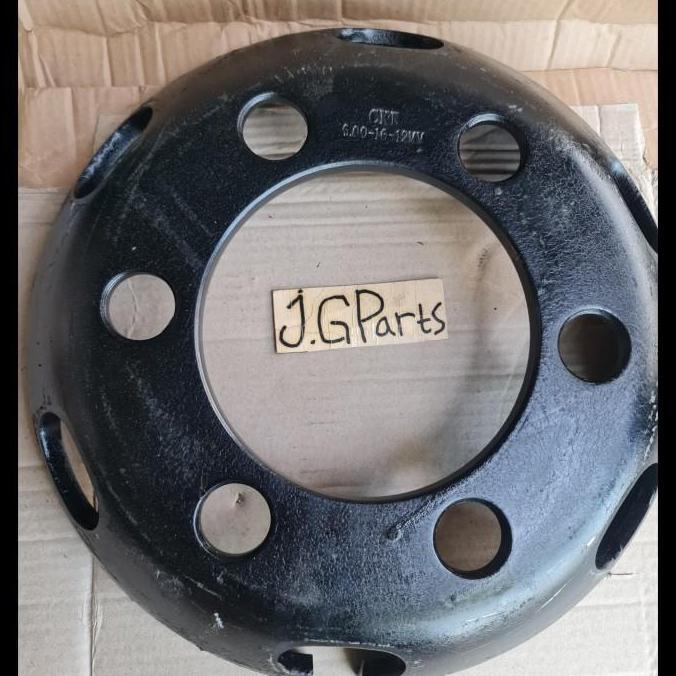TOPI VELG VELK PELEK LUBANG 6 CANTER 125 TEBAL 10 MM 600 x 16 / R16