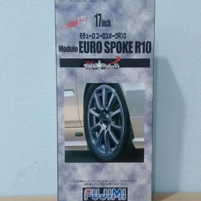 Fujimi 1/24 Velg Modulo Euro Spoke R10 17inch