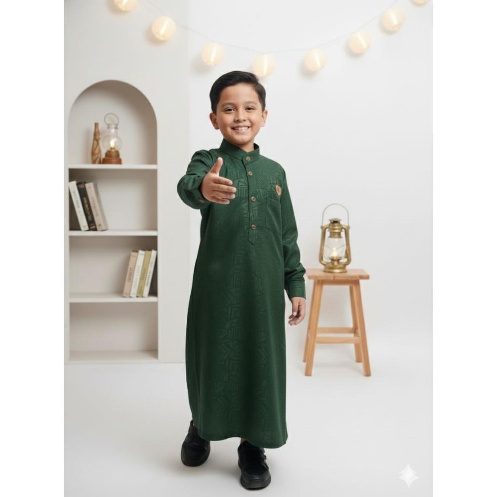 CUCI GUDANG JUBAH EMBOS SULTAN ANAK LAKI LAKI GAMIS ANAK