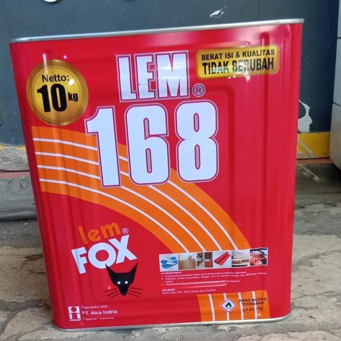 Promo Lem Fox 168 Blek / Lem Kuning 10kg Diskon