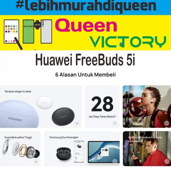 Huawei FreeBuds 5i Free Buds 5i Garansi Resmi HUAWEI INDONESIA